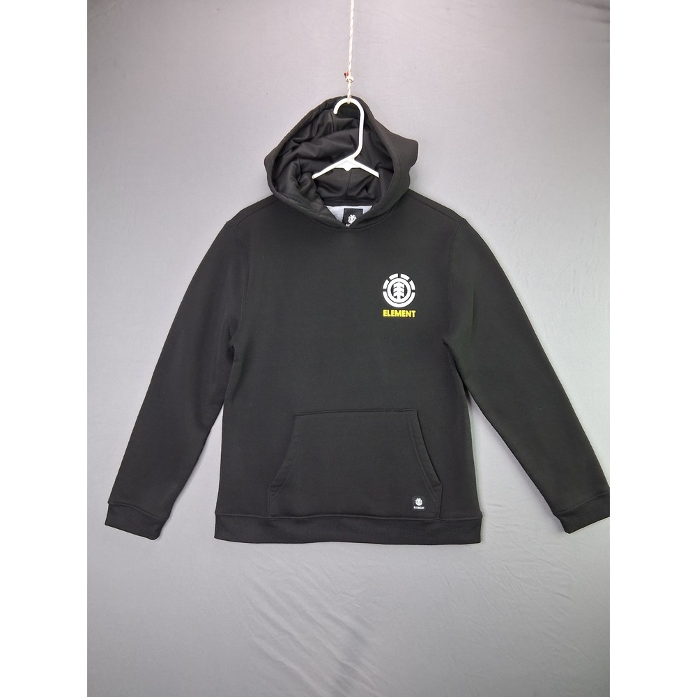 Element Hoodie Pullover Skate Graphic Small Black Sweatshirt Mens S Logo  Print